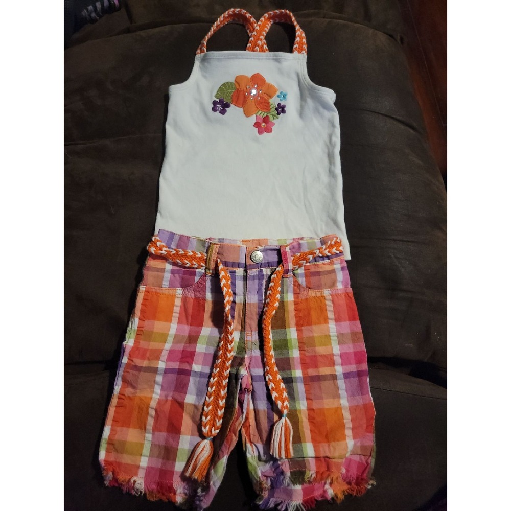 Gymboree surf adventure tank and shorts size 4